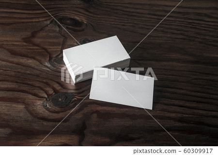 Blank business cards 60309917