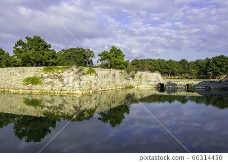 Sakai Castle Ruins Shizuki Park Sakai Castle Ishigaki and Hori Sakai City, Yamaguchi Prefecture 60314450