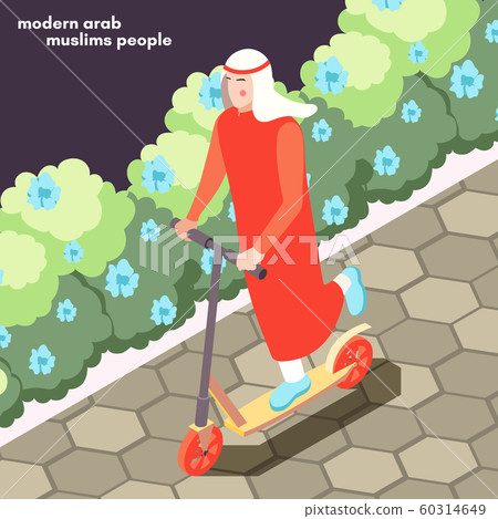 Modern Muslims Outdoor Background 60314649