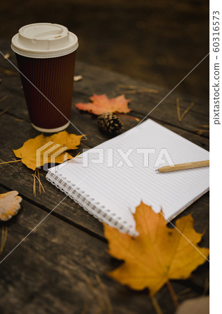 White blank notebook and pen on a dark background White blank notebook and pen on a dark background 60316573
