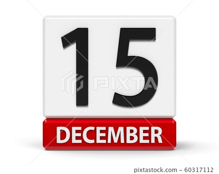 Cubes calendar 15th December 60317112