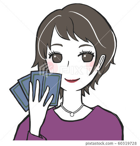 Tarot fortune teller woman 60319728