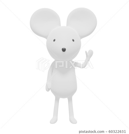 Child New Year's card 3DCG material 60322631