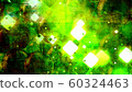 Bright Green Square Lights and Dark Texture Backdrop - Abstract Background Texture 60324463