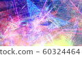 Dark Abstract Rising Particles on Blue and Pink Texture - Abstract Background Texture 60324464