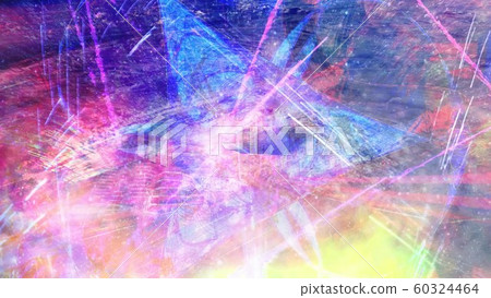 Dark Abstract Rising Particles on Blue and Pink Texture - Abstract Background Texture 60324464