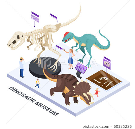 Modern Dinosaur Museum Composition  60325226