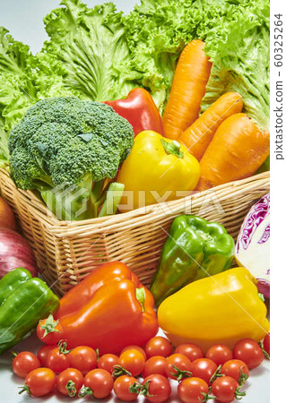 Large collection of fresh and delicious vegetables Large collection of fresh and delicious vegetables 60325264