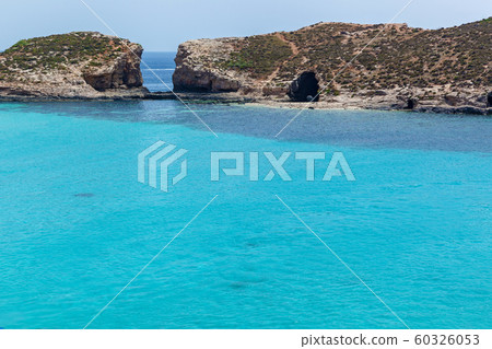 Pure crystal water of Blue Lagoon on Malta 60326053