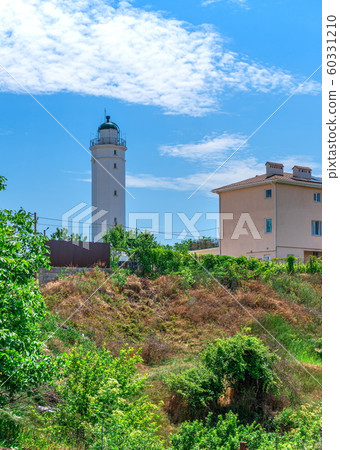 Lighthouse in Sanzheyka village, Ukraine 60331210