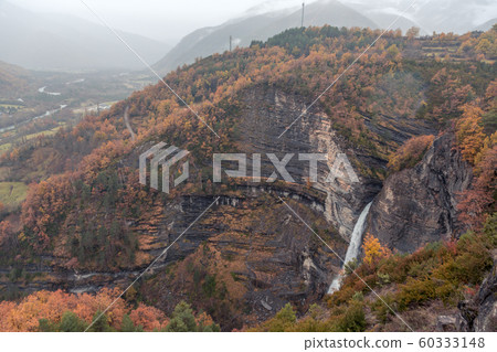 Traveling in Broto mountain Spain 60333148