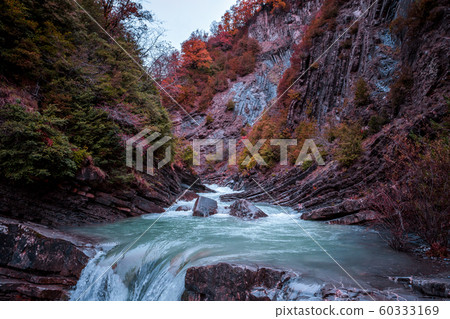 Traveling in Broto mountain Spain 60333169