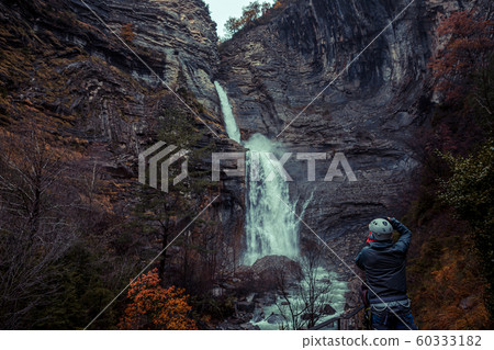 Traveling in Broto mountain Spain 60333182