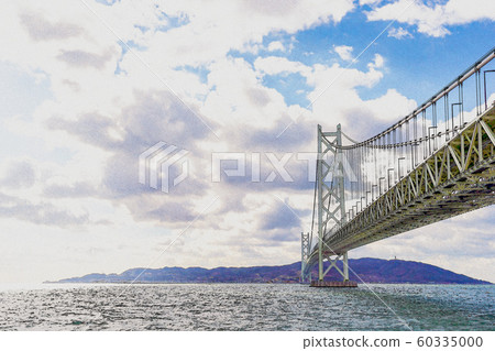 [Hyogo Prefecture] Akashi Kaikyo Bridge 60335000