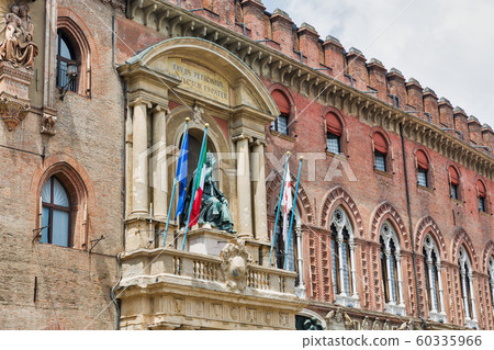 Accursio Palace with statue of Pope Gregory in 60335966