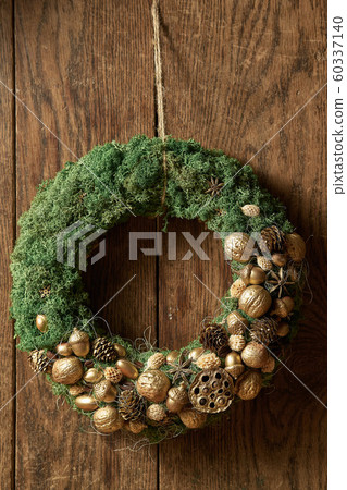 Eco-friendly green wreath.  60337140