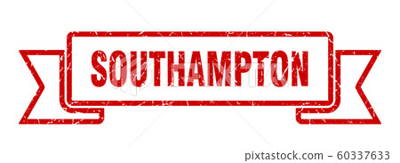 Southampton ribbon. Red Southampton grunge band Southampton ribbon. Red Southampton grunge band 60337633
