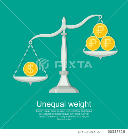 Coins with a symbol of dollar 60337816