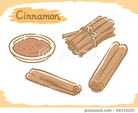 肉桂（香料）材料 60338205