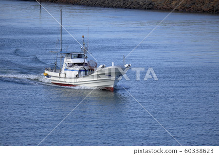 Omuta City Miike Port Fishing boat, Omuta City Miike Port Fishing boat, 60338623