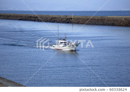 Omuta City Miike Port Fishing boat, Omuta City Miike Port Fishing boat, 60338624