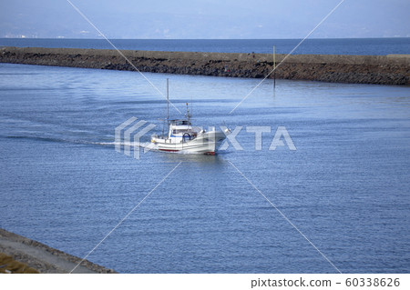 Omuta City Miike Port Fishing boat, Omuta City Miike Port Fishing boat, 60338626