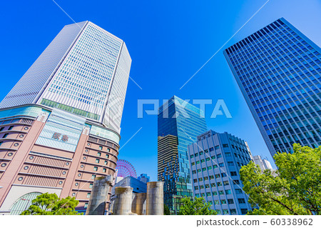 阪急十字路口附近的大阪北都市風景 阪急十字路口附近的大阪北都市風景 60338962