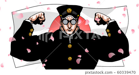 Olympic, sport, japan representative, dramatic, cartoon, muscle, body building, macho, pose, front view, white background, Olympic, sport, japan representative, dramatic, cartoon, muscle, body building, macho, pose, front view, white background, 60339470
