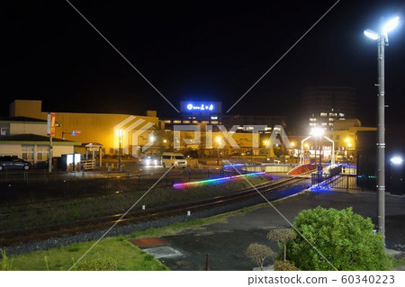 東武鐵道``鬼怒川溫泉''站轉盤周圍的風景 東武鐵道``鬼怒川溫泉''站轉盤周圍的風景 60340223