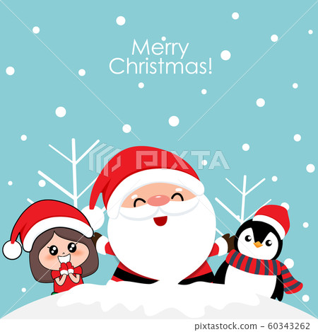 Christmas background. Christmas Greeting Card. Vector illustration. 60343262
