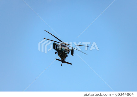 空中自衛隊救援直升機飛行 空中自衛隊救援直升機飛行 60344804