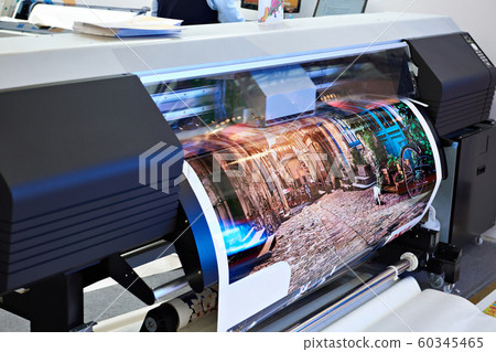 Rolling plotter in work 60345465