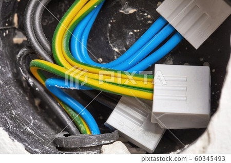 Electric wires in the wall 60345493