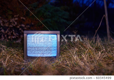 TV no signal in grass 60345499