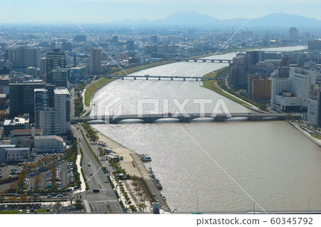 View from Befco Bakauke Observatory (Toki Messe 31st Floor) Niigata 60345792