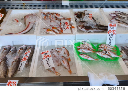 Bandai Bandai Bandai Island Fresh Fish Center新潟 照片素材 圖片 圖庫