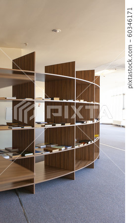 bookcase with books in the library 60346171