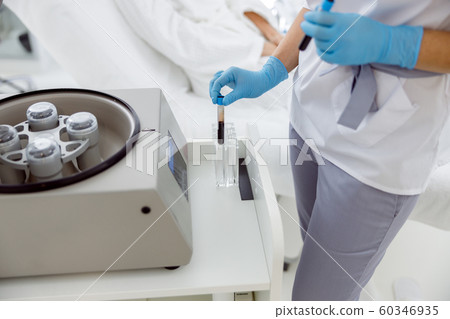 Top view modern beauty treatment in clinic Top view modern beauty treatment in clinic 60346935