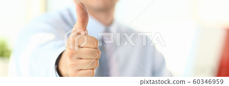 Male arm show OK or confirm during Male arm show OK or confirm during 60346959