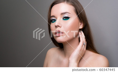 Professional beauty eyes makeup. Make up closeup Professional beauty eyes makeup. Make up closeup 60347445