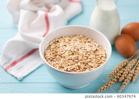 Oats, milk and eggs Oats, milk and eggs 60347674