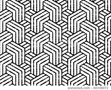 Abstract geometric pattern with stripes, lines. Abstract geometric pattern with stripes, lines. 60348072