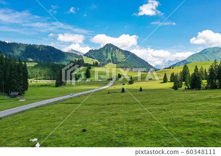 Little village Rinnen near Imst in Tirol Austria, Europe Little village Rinnen near Imst in Tirol Austria, Europe 60348111