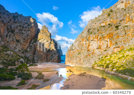 Torrente de Pareis, island of Mallorca, Balearic islands, Spain 60348279