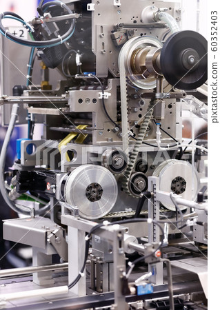 detail view of a pharmaceutical packaging machine 60352403