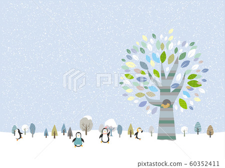 Winter: Snowscape Snow Forest Forest Wood Oki Trees Snow Sky Frame 60352411