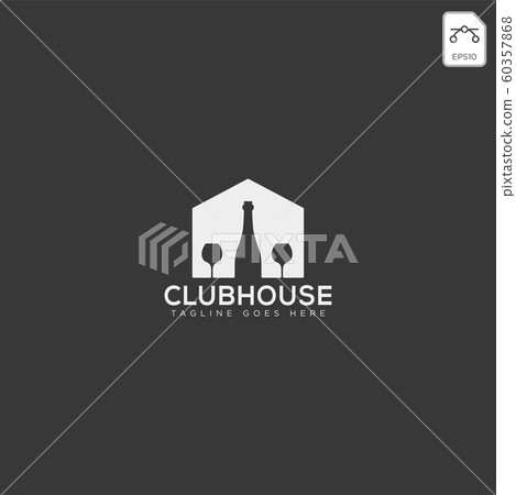 wine house or cafe creative logo template vector 60357868
