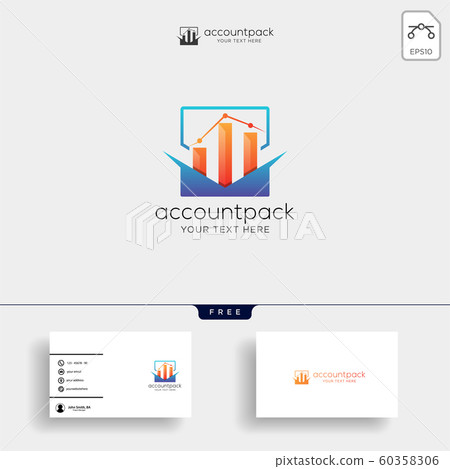 accounting, finance creative logo template vector 60358306