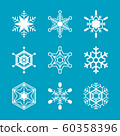 Crystal of snow	 60358396