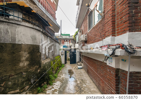 Old streets and alleyways view in seoul, south korea. 079 Old streets and alleyways view in seoul, south korea. 079 60358870